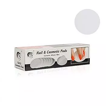 NAIL-EON Nagellackentferner Pads - Profi Maniküre Nail Polish und Make up Remover Wattepads Pads, 60 Box